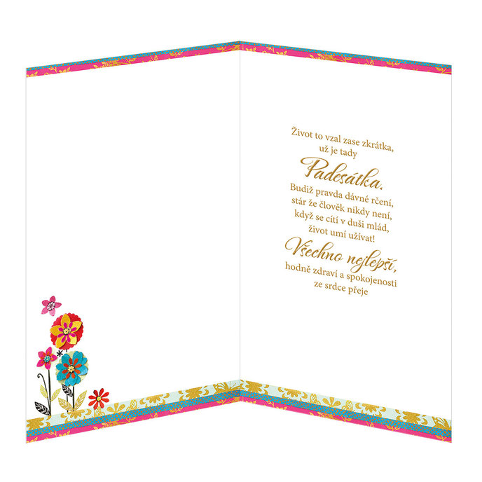 15-6311 Blahopřání gratulační CZ