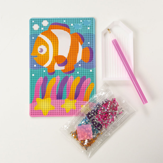 1935-0002 Kreativní sada - Mozaika z barevných kamínků