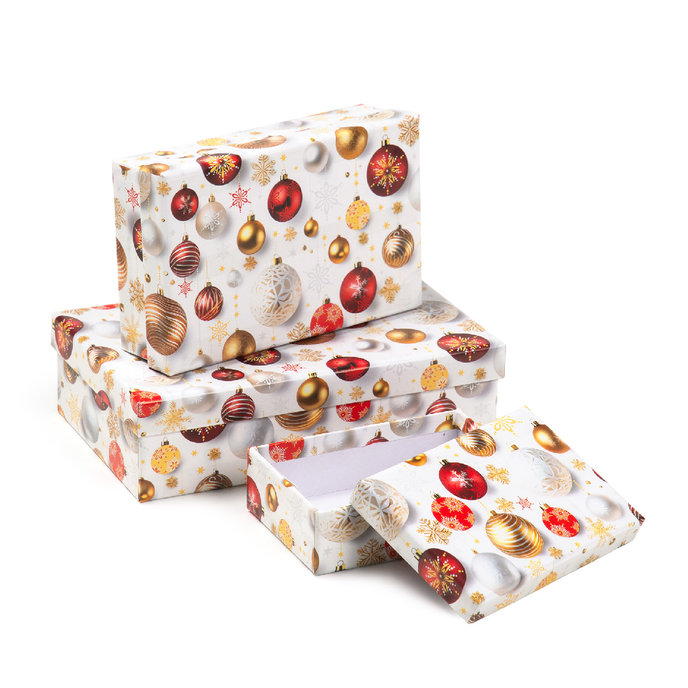 2500-1182 Dárková krabice, set 10ks