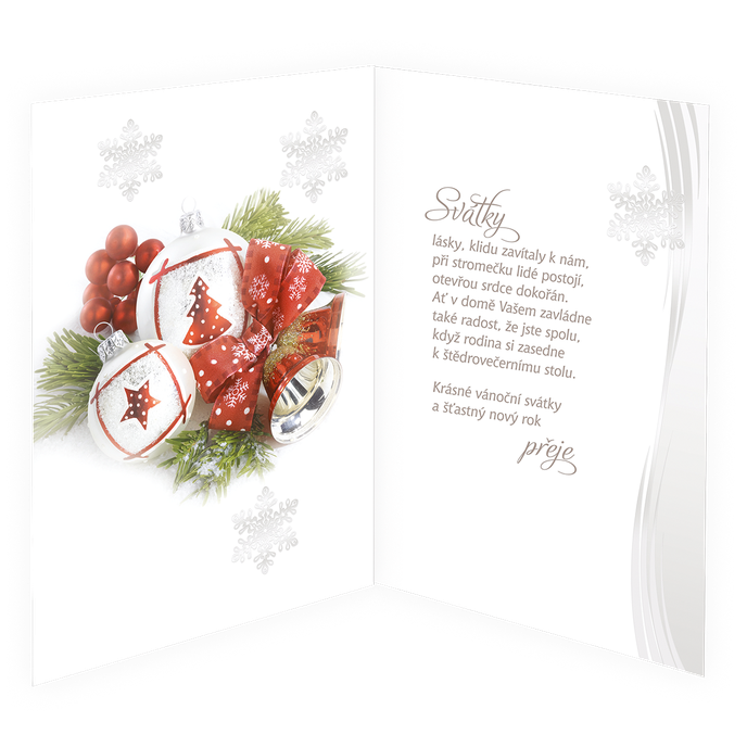 71-657 Vánoční přání CZ