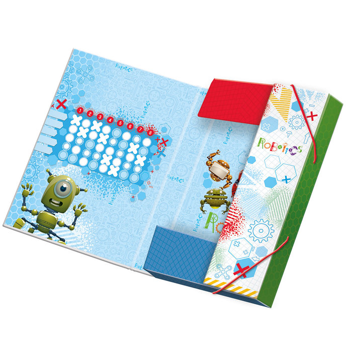 1231-0327 Box na sešity A4 Robotics