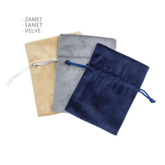 2025-5015 Sametový sáček 13x20cm