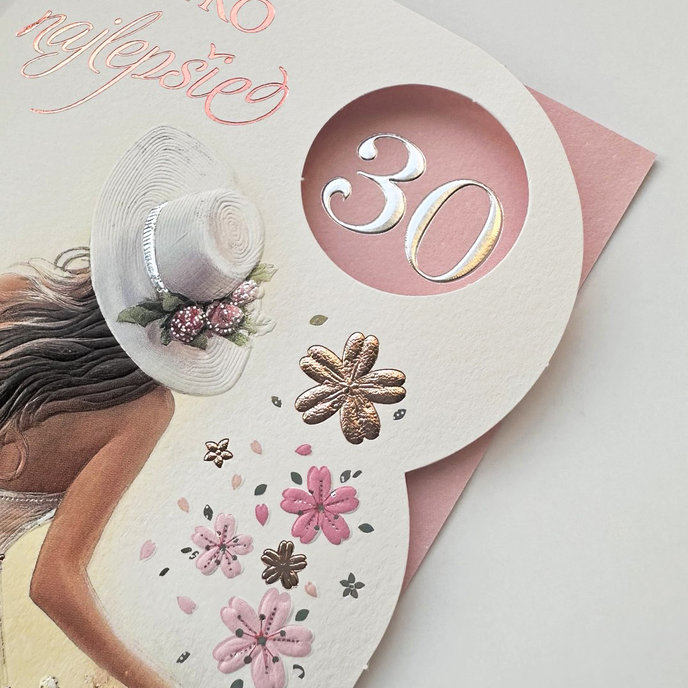 15-6582 Blahopřání gratulační  CZ/30