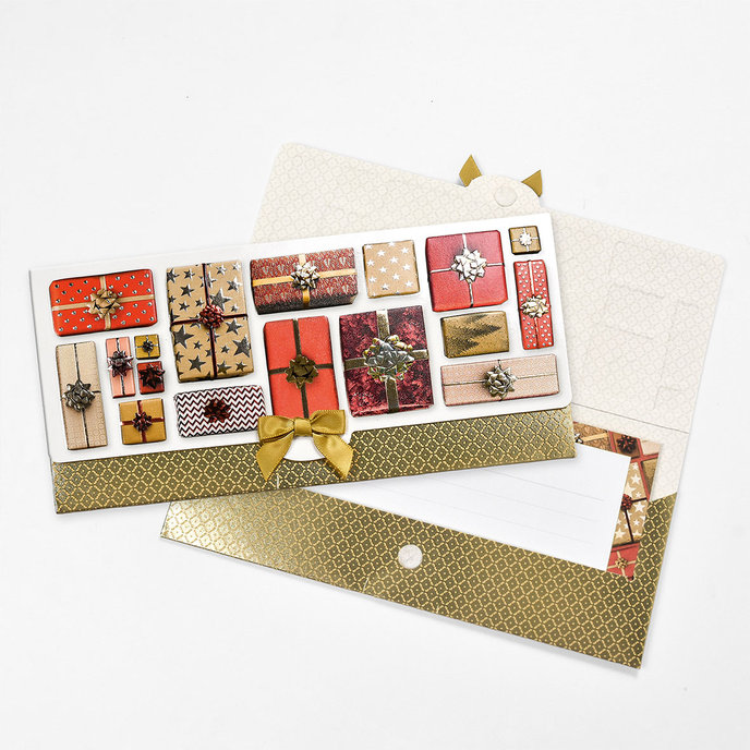 81-6028 Christmas envelope