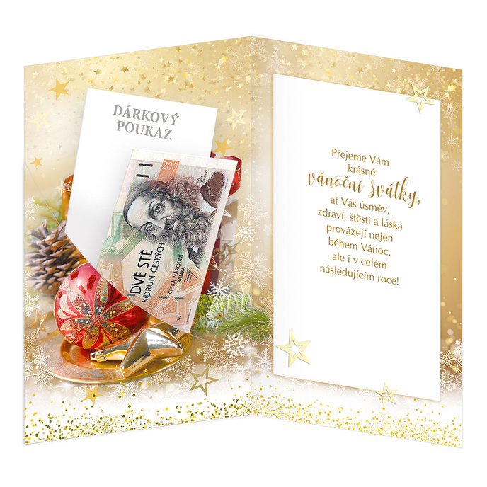 11-6458 Vánoční přání  CZ