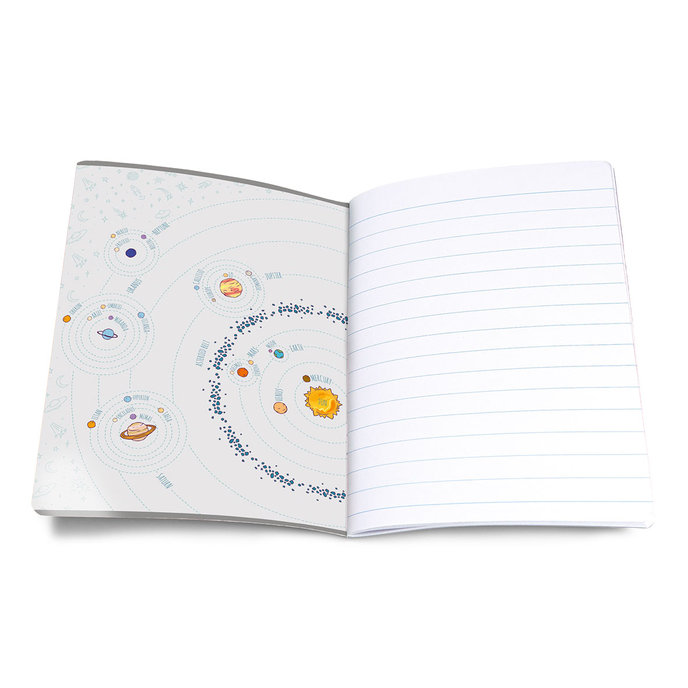 1593-0428 Sešit A5, 20 listů, TYP 523 Cosmic adventure