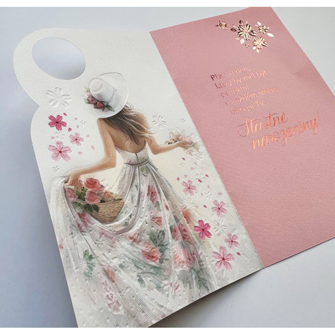 15-6582 Blahoprajná karta gratulační CZ