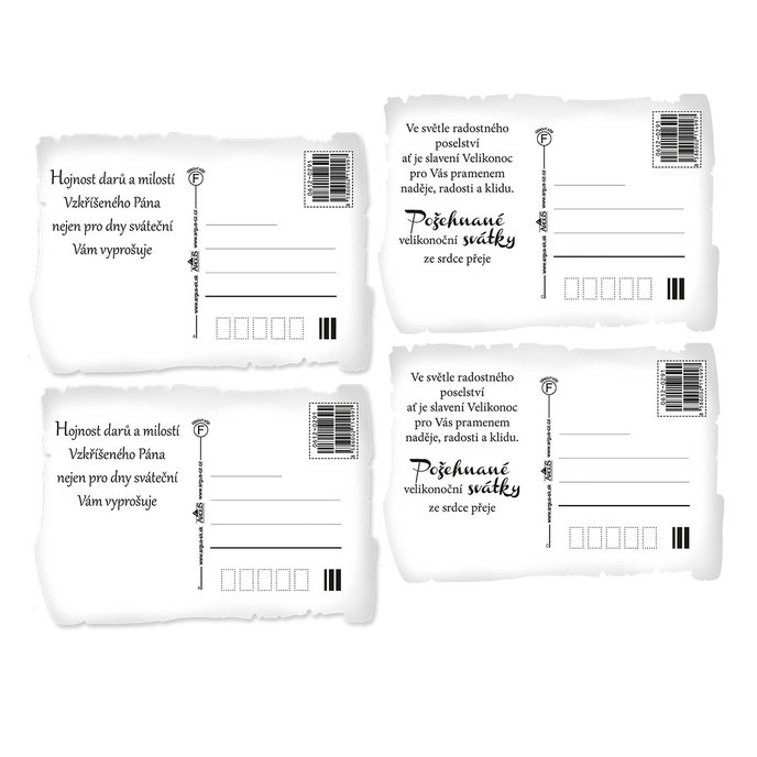 0612-0291c Pohlednice velikonoční CZ