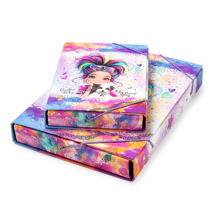 1231-0426 Box na sešity A4 Rainbow Ella