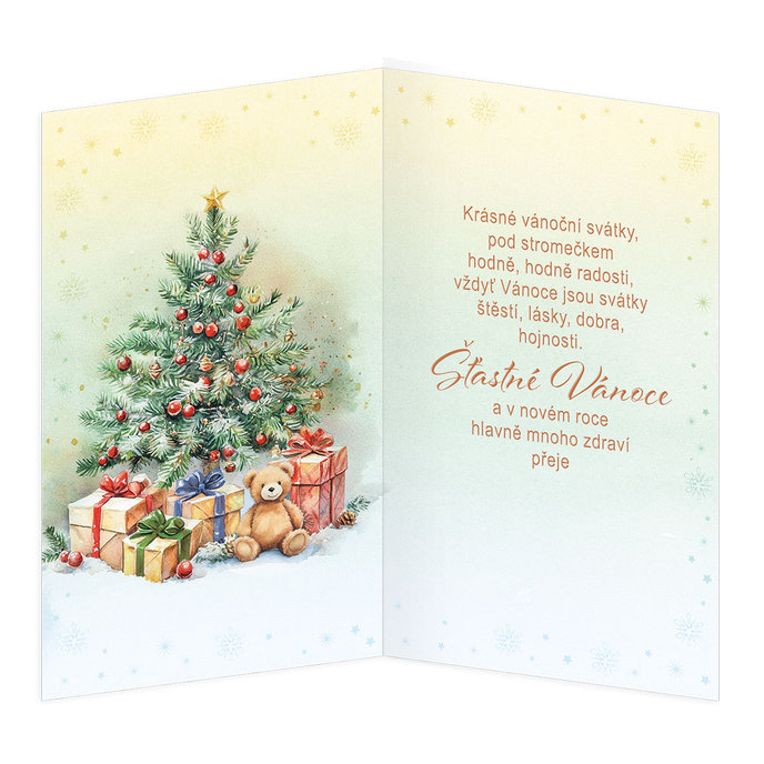 11-6562 Vánoční přání CZ