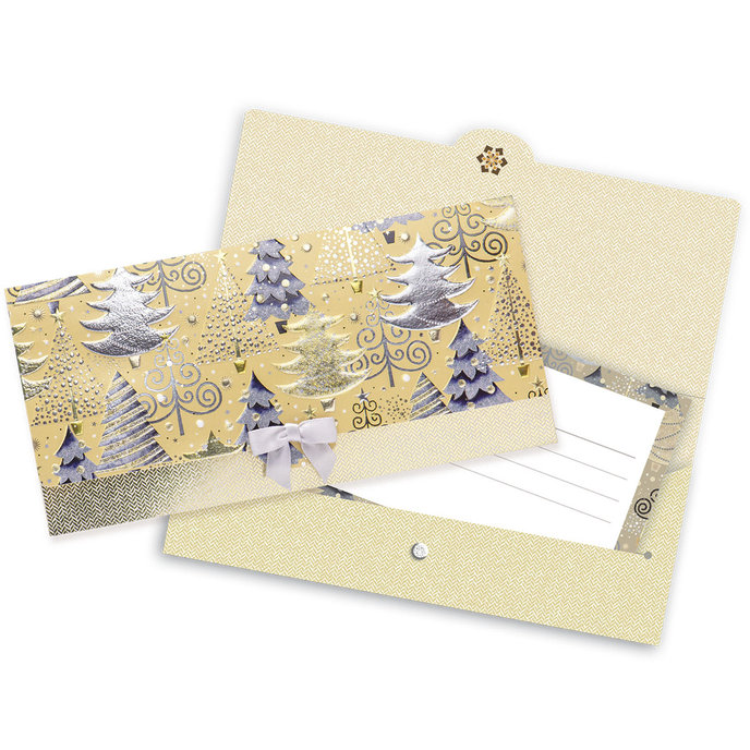 81-6033 Obálka s kartičkou, vánoční