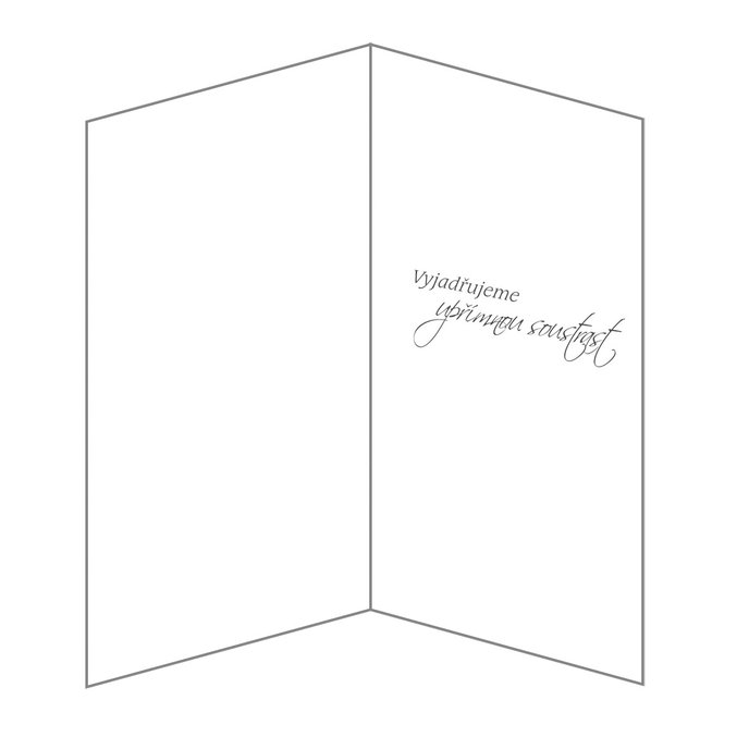 14-027 Blahopřání kondolenční CZ