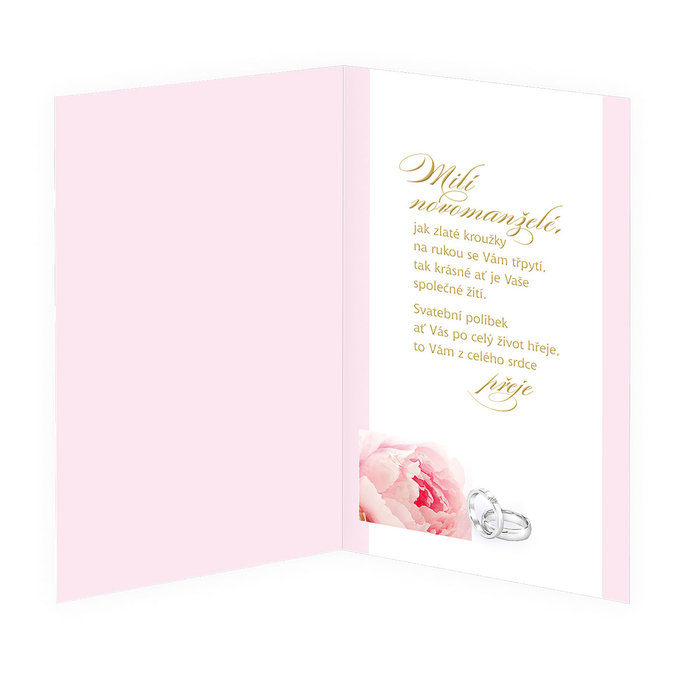 13-6075 Blahopřání svatební CZ