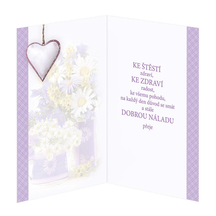 15-6351 Blahopřání gratulační  CZ/65