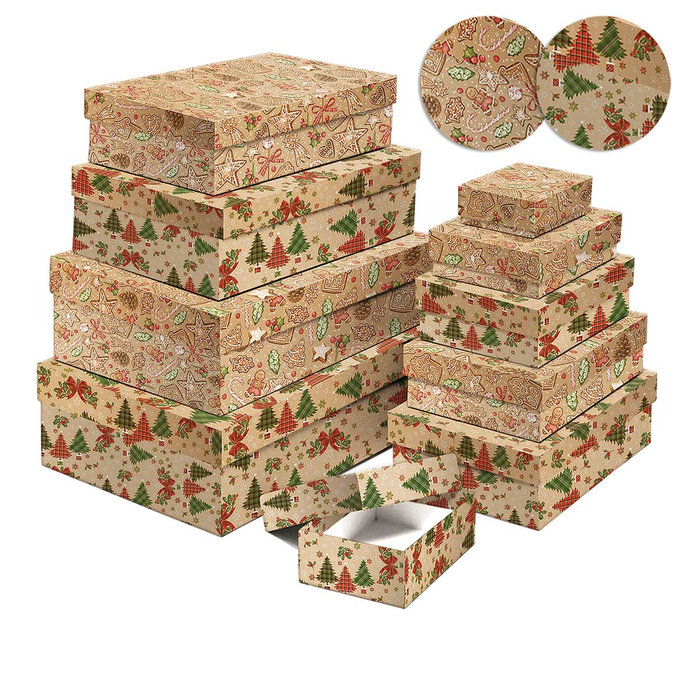 2500-8169 Dárková krabice, set 10ks