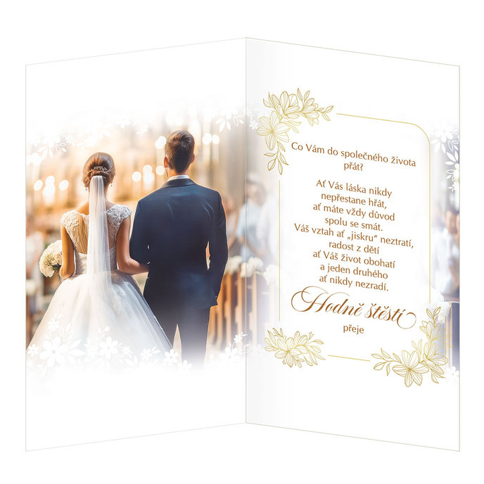 13-6176 Blahopřání svatební CZ
