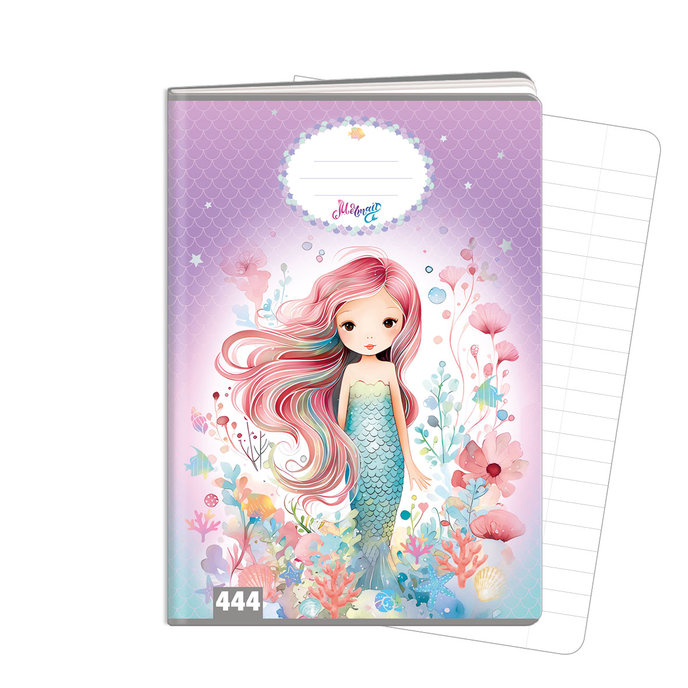 1582-0412 Sešit A4, 40 listů, TYP 444 Mermaid