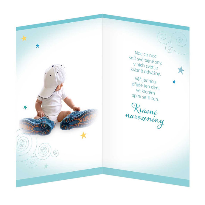 17-6022 Blahopřání dětské CZ