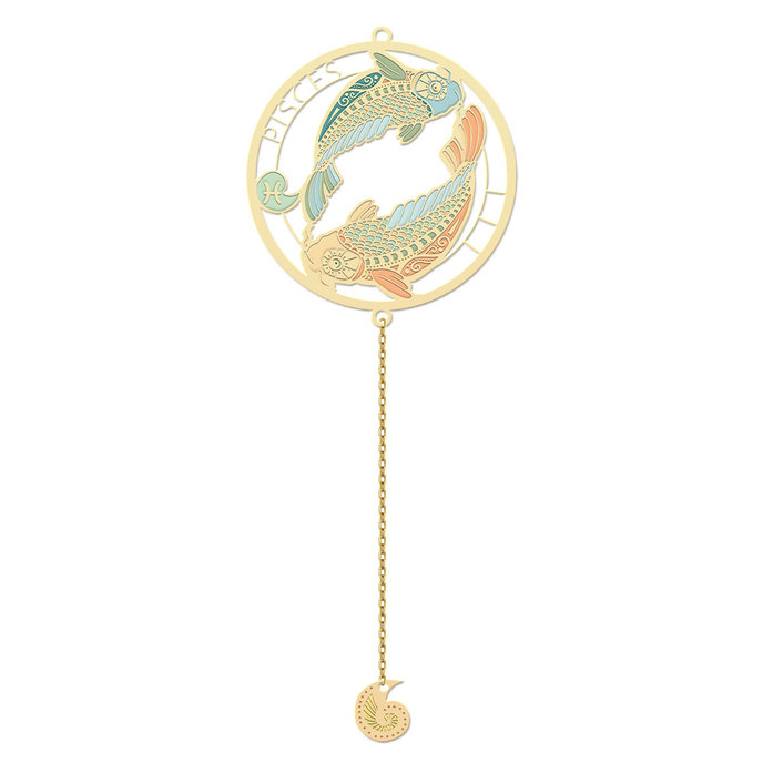 15-6493 Blahopřání gratulační zvěrokruh CZ RYBY