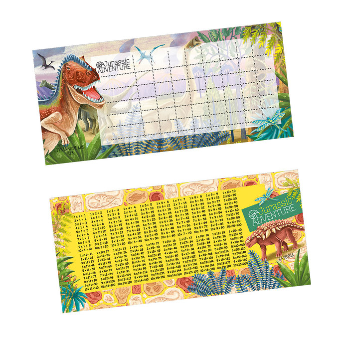 1806-0388 Anatomická školní aktovka Jurassic adventure