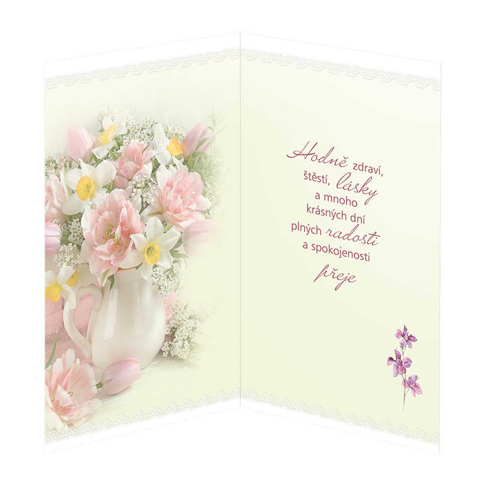 15-6353 Blahopřání gratulační CZ