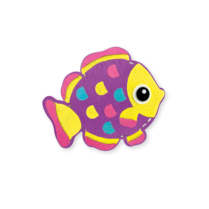 1911-0019 Kreativní sada - šijeme plstěné zvířátko