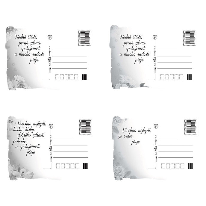 0615-0573c Pohlednice gratulační CZ