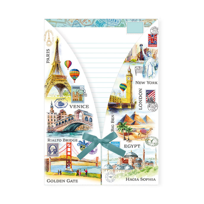 1051-0431 Dopisní souprava Travel Time