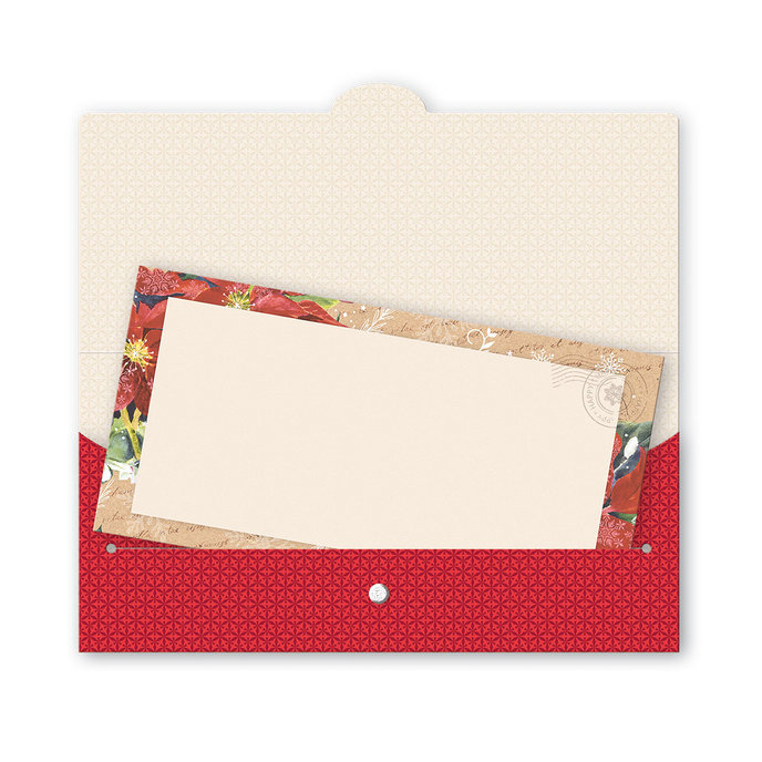 81-6035 Obálka s kartičkou, vánoční