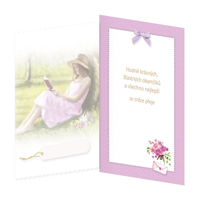 15-6444 Blahopřání gratulační  CZ