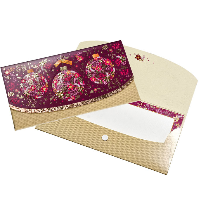 91-6005 Obálka na voucher, vánoční