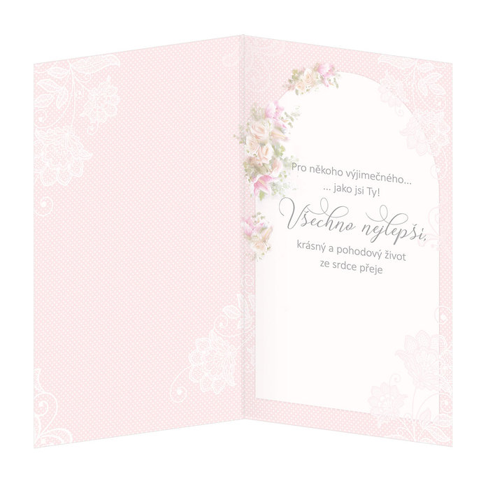 15-6510 Blahopřání gratulační  CZ