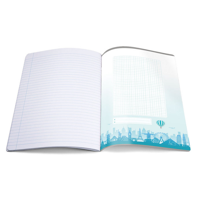 1582-0431 Sešit A4, 40 listů, TYP 444 Travel Time