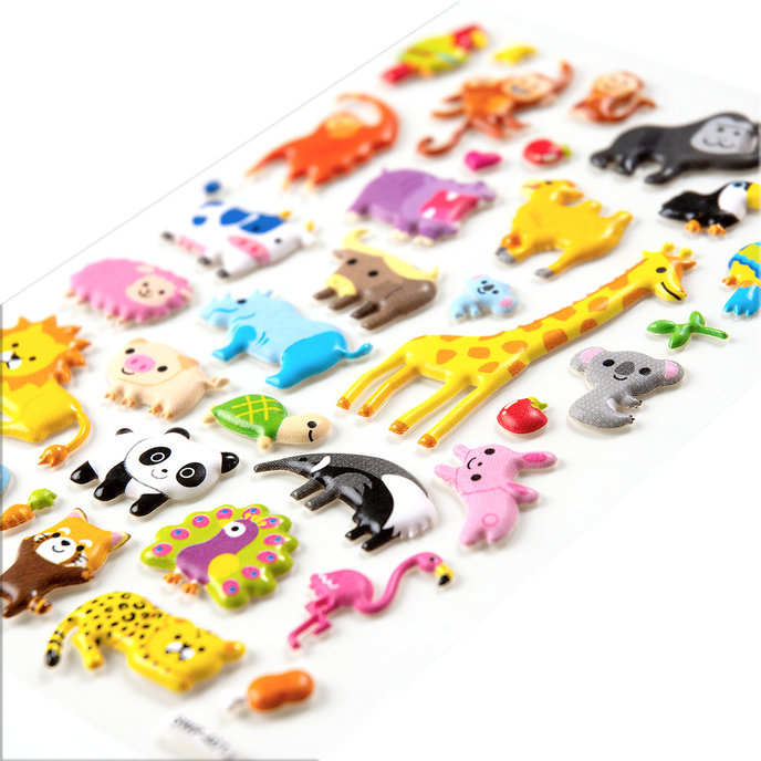 2605-0004 Decorative Stickers Soft Puffy