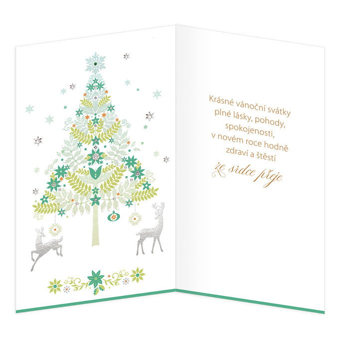 11-6465 Vánoční přání CZ