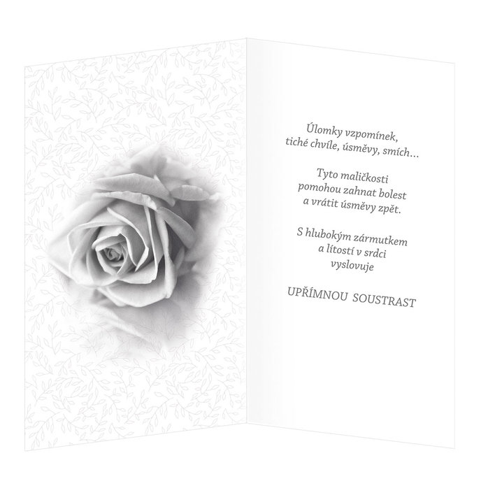 14-635 Blahopřání kondolenční CZ