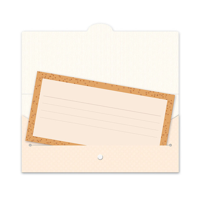 81-6018 Obálka s kartičkou, vánoční