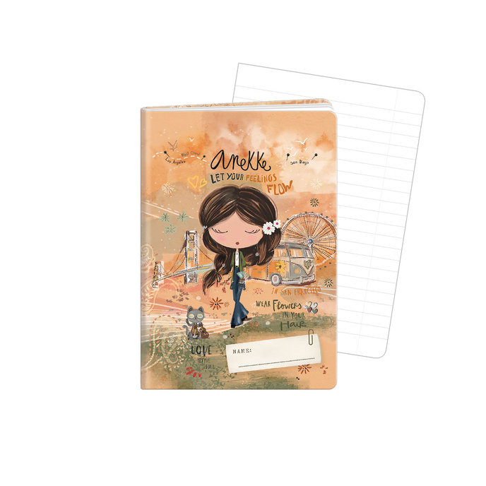 1599-0411 Sešit A6, 40 listů, TYP 644 lic. Anekke