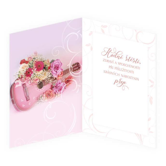75-8013 Přání gratulační hudební CZ A8