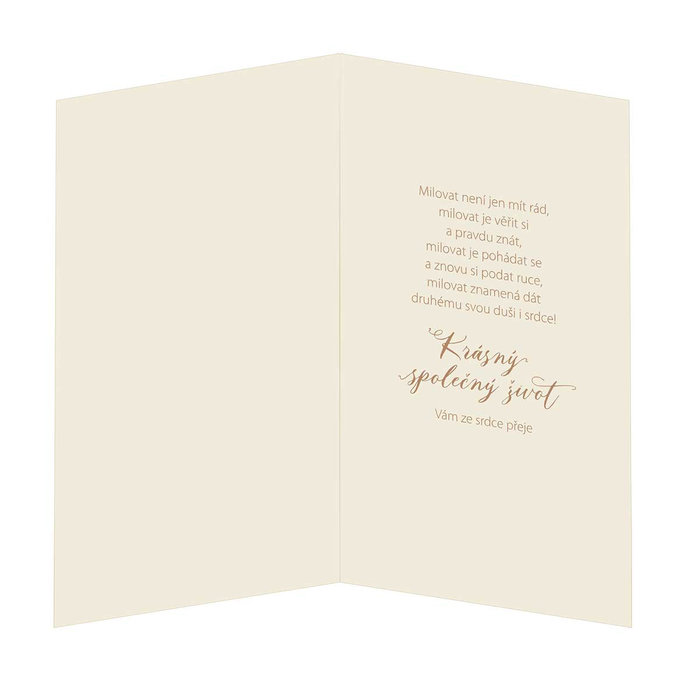 13-430B Blahopřání svatební CZ