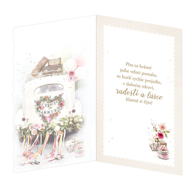 13-6116 Blahopřání svatební CZ