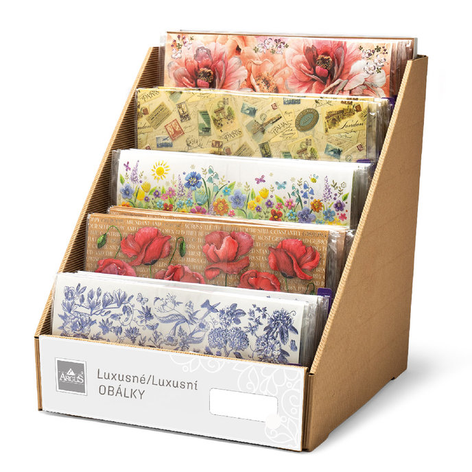 9799-0043 Papírový display na LUX obálky