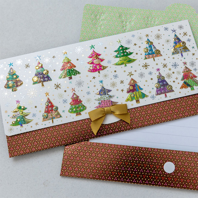 81-6045 Obálka s kartičkou, vánoční