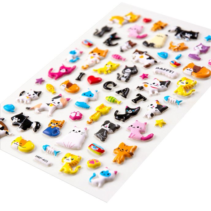 2605-0007 Decorative Stickers Soft Puffy