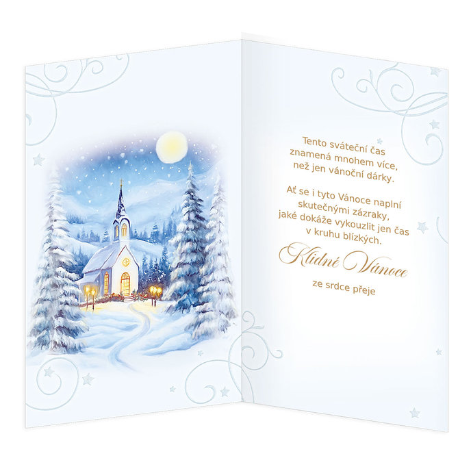 11-6566 Vánoční přání CZ