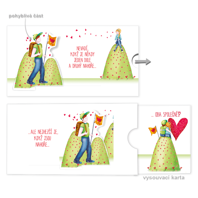 80-001 Blahopřání k valentýnovi CZ