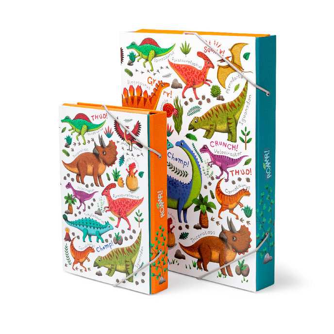 1241-0425 School box A5 Roaaar!