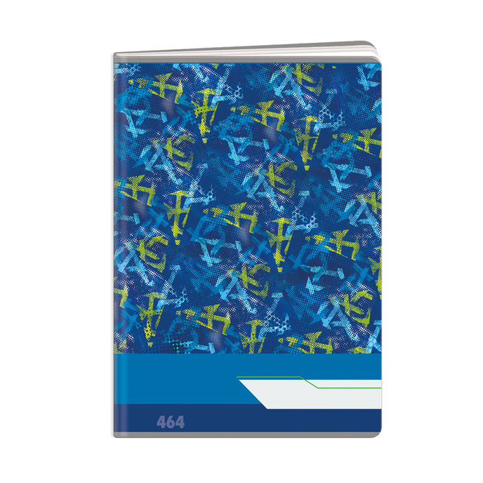 1581-0413 Sešit A4, 60 listů, TYP 464 GOAL TIME