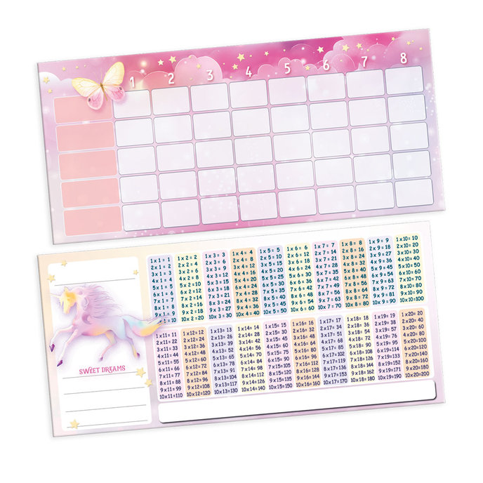 1866-0427 Penál s náplní dvoupatrový Sweet Dreams