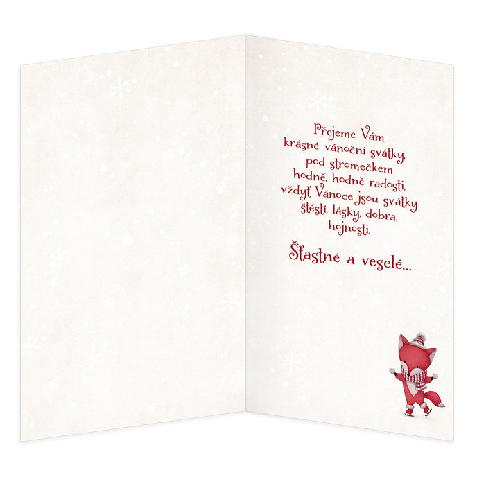 11-6494 Vánoční přání CZ